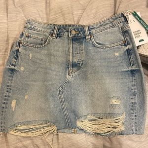 H&M denim skirt